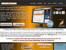 Tablet Screenshot of buildersresearch.com